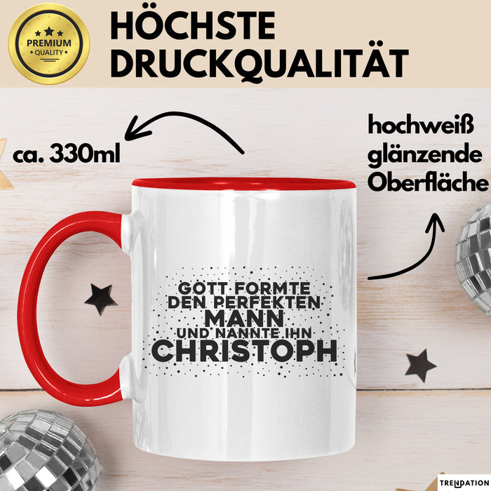 Christoph Tasse Gott Formte Den Perfekten Mann Und Nannte Ihn Christoph