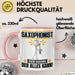 Saxophonist Tasse Geschenk für Saxophonist Der Mann Der Alles Kann Geschenkidee zum Geburtstag Rosa Trendation