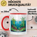 Aquascaper Tasse Geschenkidee für Unterwasser Garten Fan Rot Trendation