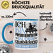 Physiotherapeutin Ausbildung Start Geschenk Tasse Ich Bin Physiotherapeutin In Der Ausbildung Ich Darf Das Kaffee-Becher Geschenkidee Blau Trendation