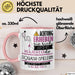Squash-Spielerin Tasse Geschenk Lustiger Spruch Bitte Erheben Sie Sich Seine Majestät Die Squash-Spielerin Betritt Den Raum Rosa Trendation