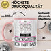 Geschenk für Chorsängerin Tasse Lustige Geschenkidee Geburtstag Ich Bin Chorsängerin Ich Darf Das Rosa Trendation