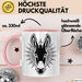 Eselbauer Esel Tier Gesicht Tasse Geschenk Lustige Geschenkidee Spruch Rosa Trendation