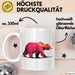 Bär Tierliebhaber Tasse Geschenk Lustige Geschenkidee Spruch Weiß Trendation