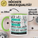 Tierkunst-Malerin Tasse Geschenk Spruch Wer Will Schon Prinzessin Sein Wenn Man Auch Tierkunst-Malerin Sein Kann Grün Trendation