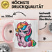 Sarkastisches Einhorn Tasse Geschenk Lustige Geschenkidee Rosa Trendation