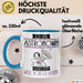 Astronomin Tasse Geschenk Ich Bin Astronomin Warum Weil Ich Es Kann Geschenkidee Geburtstag Blau Trendation