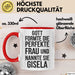 Gisela Tasse Geschenk Gott Formte Die Perfekte Frau Gisela Geschenkidee Rot Trendation
