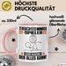 Tischtennisspieler Tasse Geschenk für Tischtennisspieler Der Mann Der Alles Kann Geschenkidee zum Geburtstag Rosa Trendation