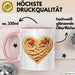 Spaghetti Tasse Für Frauen Und Männer Spaghetti-Liebhaber Herz Rosa Trendation