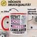 Langläufer Geschenk Lustiger Spruch für Langläufer Geschenkidee Bester Langläufer Der Welt Rot Trendation