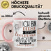 Slackline-Instruktorin Tasse Geschenk Ich Bin Diese Eine Legendäre Slackline-Instruktorin Von Der Alle Reden Geschenkidee Geburtstag Weihnachten Rosa Trendation