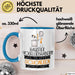 Haustier-Modedesignerin Weil Es Keinen Schöneren Beruf Gibt Tasse Geschenk für Eine Haustier-Modedesignerin Lustig Blau Trendation