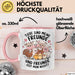 Vegan Vegetarisch Tasse Geschenk Lustige Geschenkidee Spruch Tier Sind Meine Freunde Rosa Trendation