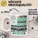 Popsänger Geschenk Tasse Lustiger Spruch Erheben Sie Sich Der Popsänger Betritt den Raum Weiß Trendation