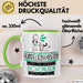Hundeliebhaberin Weil Es Keinen Schöneren Beruf Gibt Tasse Geschenk für Eine Hundeliebhaberin Lustig Grün Trendation