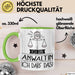 Geschenk für Anwältin Tasse Lustige Geschenkidee Geburtstag Ich Bin Anwältin Ich Darf Das Grün Trendation