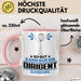 Dirigent Geschenk Tasse So Gut Kann Nur Ein Dirigent Aussehen Geschenkidee Kaffee-Becher Rosa Trendation