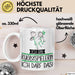 Geschenk für Rugbyspielerin Tasse Lustige Geschenkidee Geburtstag Ich Bin Rugbyspielerin Ich Darf Das Weiß Trendation