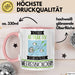Meeresbiologin Tasse Geschenk Becher Stark Attraktiv Furchtlos Meeresbiologin Lustige Geschenkidee Rosa Trendation