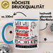 Boxerin Tasse Geschenk Spruch Wer Will Schon Prinzessin Sein Wenn Man Auch Boxerin Sein Kann Blau Trendation