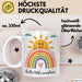Baby Geburt Neue Eltern Tasse Geschenk Lustige Geschenkidee Spruch Hallo Kleiner Sonnenschein Weiß Trendation