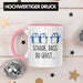 Trendation - Jobwechsel Tasse Geschenk Kollegin Kollege Abschied Lustig Abschiedsgeschenk Sprüche Neuer Job Schade Dass Du Gehst Rosa Trendation