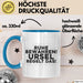 Ursel Tasse Ruhe Bewahren! Ursel Regelt Das! Geschenk Blau Trendation