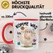 Schaf Tasse Geschenkidee Komme Was Wolle Ich Sheep That Rot Trendation