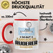Ruderer Geschenk Tasse So Gut Kann Nur Ein Ruderer Aussehen Geschenkidee Kaffee-Becher Rot Trendation