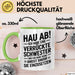 Big Sister Ältere Geschwister Schwestern Tasse Becher Geschenk Lustige Geschenkidee Spruch Ich Habe Eine Verrückte Schwester Grün Trendation