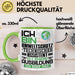 Umweltschutztechnischer Assistent Ausbildung Tasse Geschenk Ich Bin Umweltschutztechnischer Assistent In Der Ausbildung Ich Darf Das Geschenkidee Spruch Grün Trendation