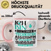 Abwassertechnische Assistentin Ausbildung Start Geschenk Tasse Ich Bin Abwassertechnische Assistentin In Der Ausbildung Ich Darf Das Kaffee-Becher Geschenkidee Rosa Trendation