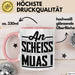Bayern Tasse Geschenk Witz Bayer Boarisch Witz Spruch Kaffee-Tasse Geschenkidee Rosa Trendation