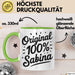 Sabina Tasse Geschenk Original 100% Sabina Geschenkidee Geburtstag Grün Trendation
