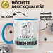 Hundefriseur Geschenk Tasse So Gut Kann Nur Ein Hundefriseur Aussehen Geschenkidee Kaffee-Becher Blau Trendation