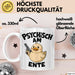 Sarkasmus Sarkastisch Tasse Geschenk Lustige Geschenkidee Spruch Psychisch Am Ente Weiß Trendation