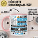 Musiklehrer Geschenk Tasse Lustiger Spruch Erheben Sie Sich Der Musiklehrer Betritt den Raum Rosa Trendation
