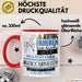 Musikjournalistin Tasse Geschenk Lustiger Spruch Bitte Erheben Sie Sich Seine Majestät Die Musikjournalistin Betritt Den Raum Rot Trendation