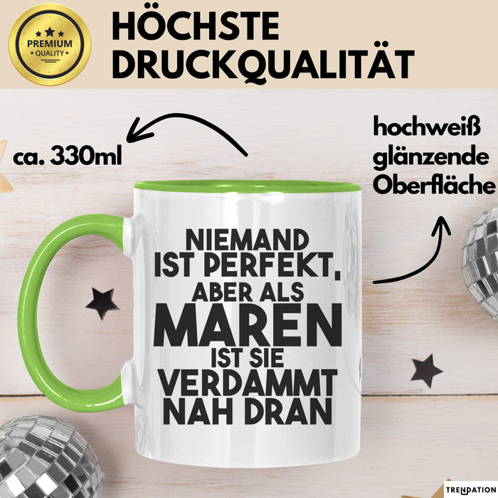 Maren Tasse Niemand Ist Perfekt, Aber Als Maren Ist Sie Verdammt Nah Dran