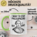 Philosophie Philosoph Tasse Geschenk Lustige Geschenkidee Spruch Ich Möchte Aufhören Zu Philosophieren Aber Ich Kant Nicht Grün Trendation