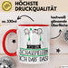 Geschenk für Schauspielerin Tasse Lustige Geschenkidee Geburtstag Ich Bin Schauspielerin Ich Darf Das Rot Trendation