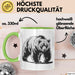 Bär Tierliebhaber Tasse Geschenk Lustige Geschenkidee Spruch Grün Trendation