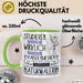 Naturmalerin Tasse Lustiges Geschenk Studieren Kann Wirklich Jeder Nur Die Besten Werden Naturmalerin Grün Trendation