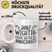 Kollege Tasse Geschenk Janu Wichtig Fresse Halten Ist Angesagt Weiß Trendation
