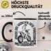 Motorradfahrerin Geschenk Tasse Frauen Motorrad Vergiss Das Krönchen Diese Prinzessin Trägt Einen Motorradhelm Schwarz Trendation