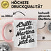 Martina Tasse Geschenk Chillt Mal Alle Martina Ist Ja Jetzt Da Geschenkidee Becher mit Name Rosa Trendation