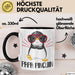 Papa Pinguin Tasse Geschenk Pinguin Liebhaber Vatertag Schwarz Trendation