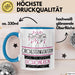 Orchestermusikerin Weil Es Keinen Schöneren Beruf Gibt Tasse Geschenk für Eine Orchestermusikerin Lustig Blau Trendation