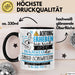 Singer-Songwriterin Tasse Geschenk Lustiger Spruch Bitte Erheben Sie Sich Seine Majestät Die Singer-Songwriterin Betritt Den Raum Schwarz Trendation